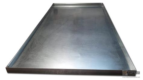 how to make a sheet metal drain pan|galvanized sheet metal drain pan.